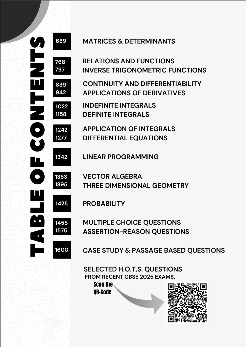 SOLUTIONS OF MATHMISSION FOR XII By O.P. GUPTA