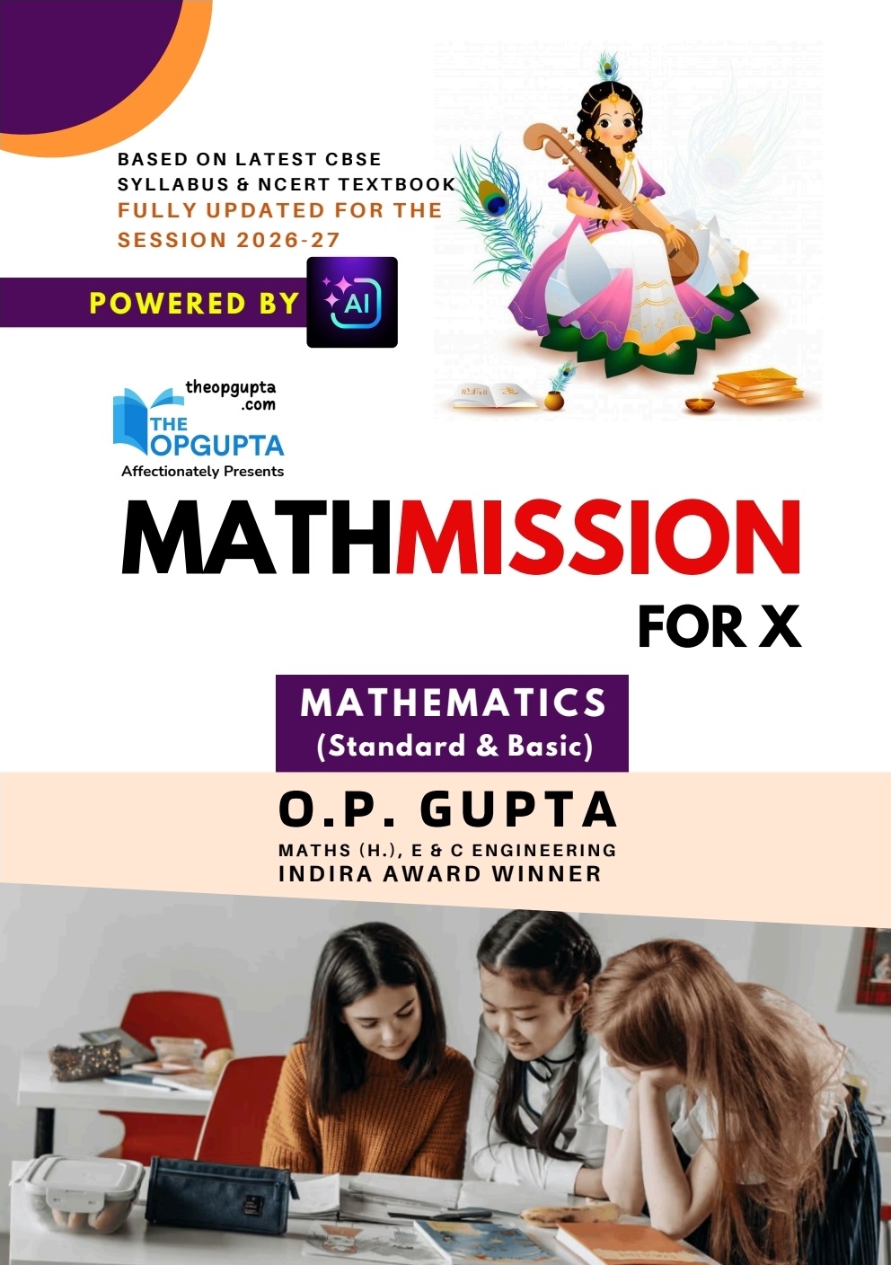 MATHMISSION FOR X By O.P. GUPTA