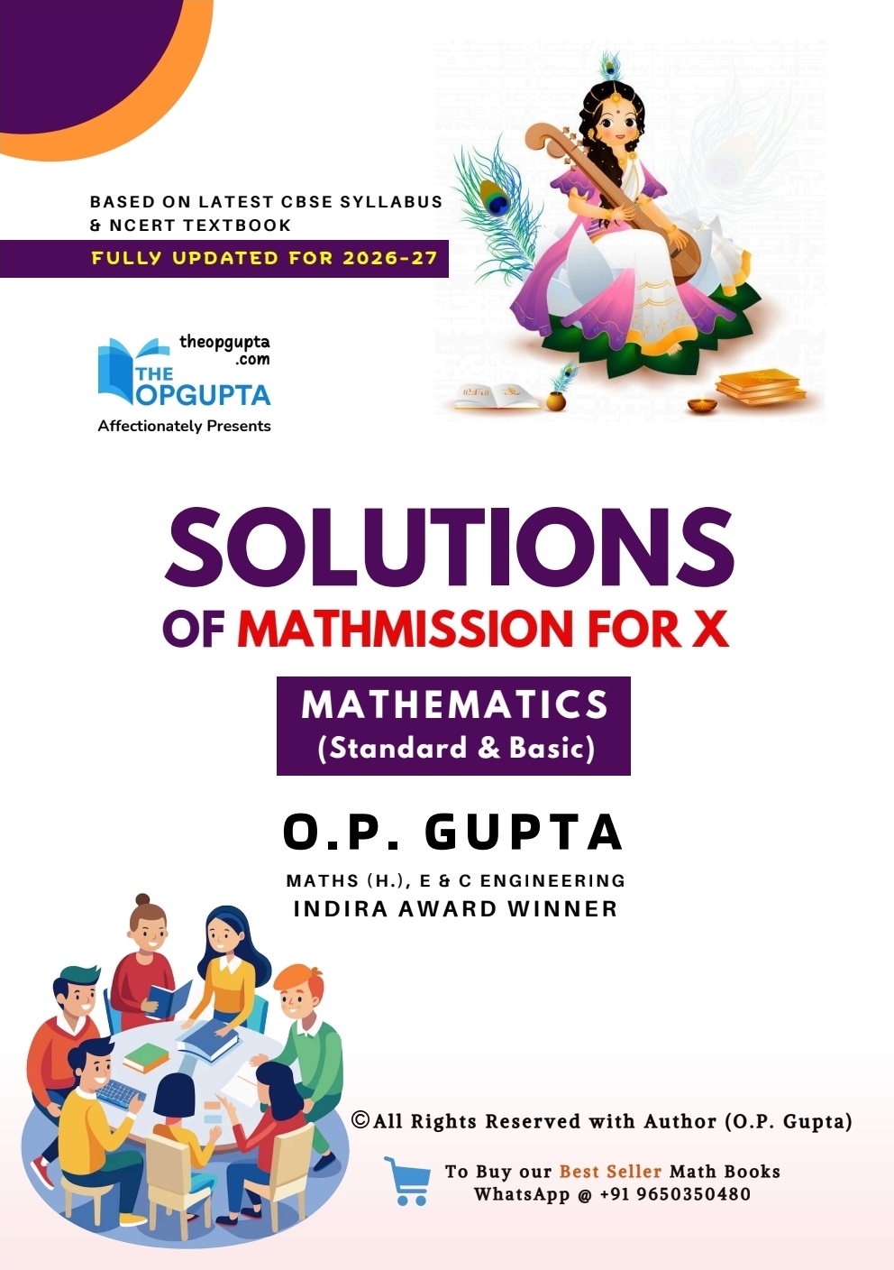SOLUTIONS OF MATHMISSION FOR X By O.P. GUPTA